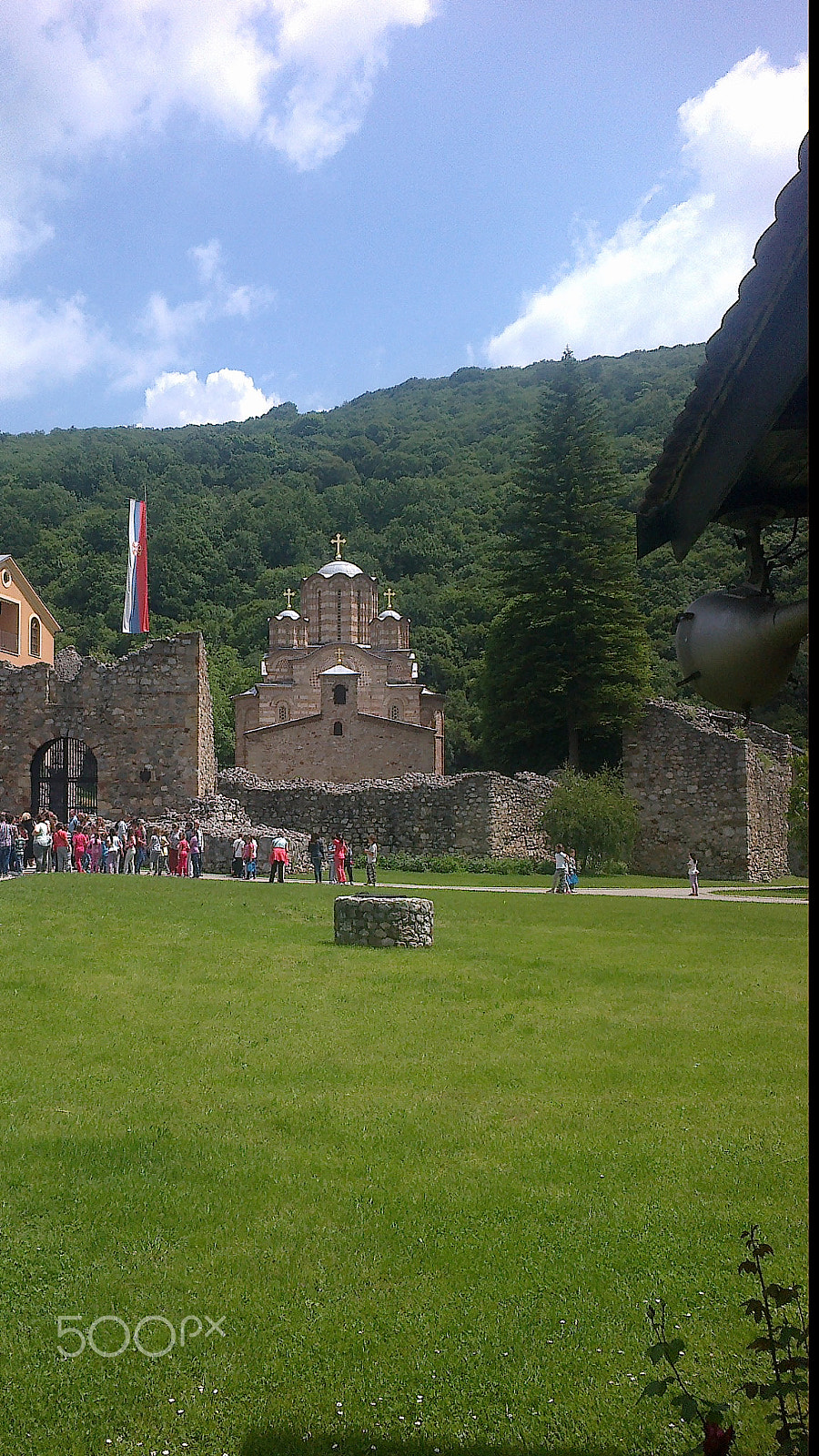 Nokia 500 sample photo. Manastir ravanica, srbija photography