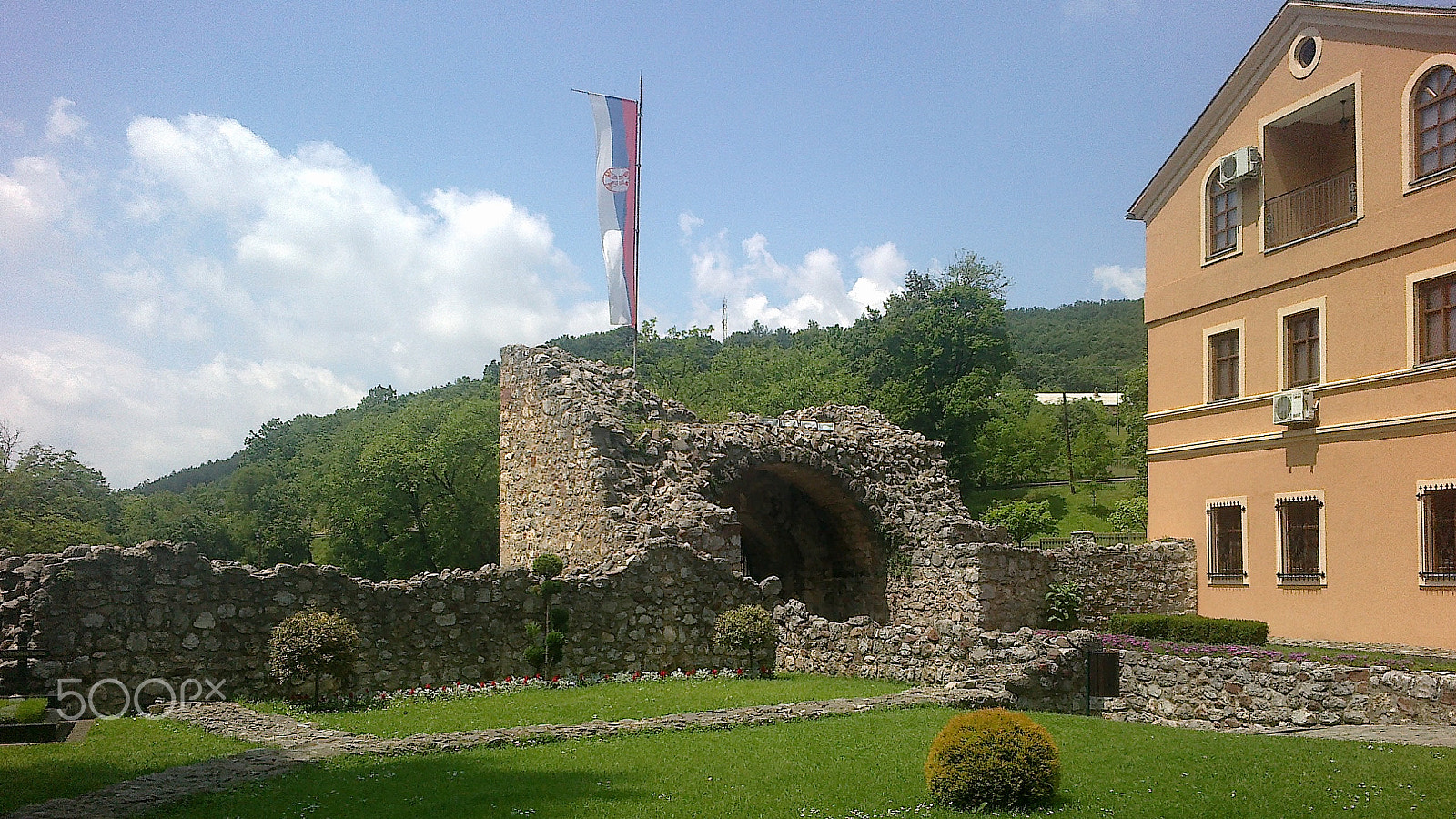 Nokia 500 sample photo. Manastir ravanica, srbija photography