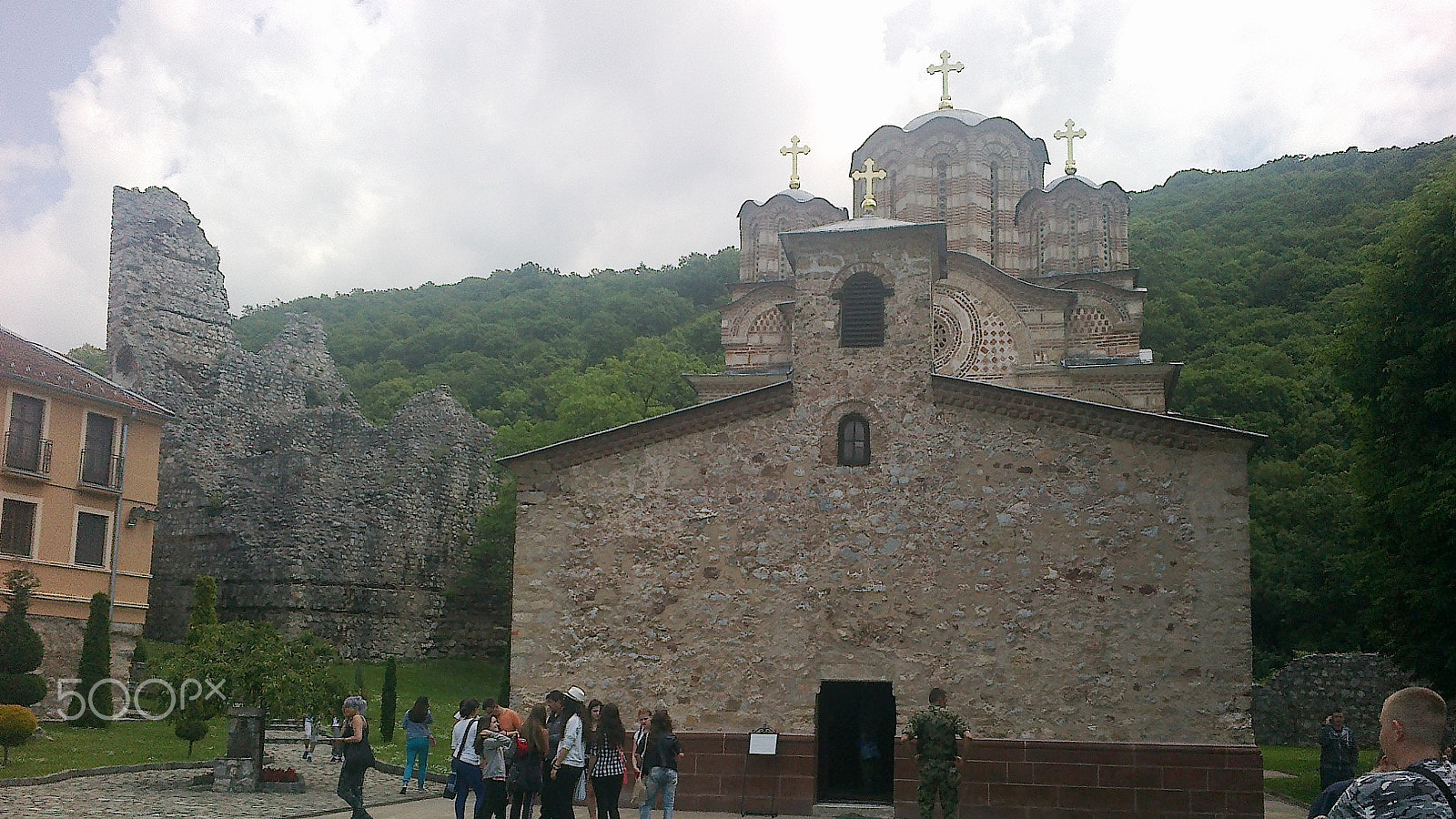 Nokia 500 sample photo. Manastir ravanica, srbija photography