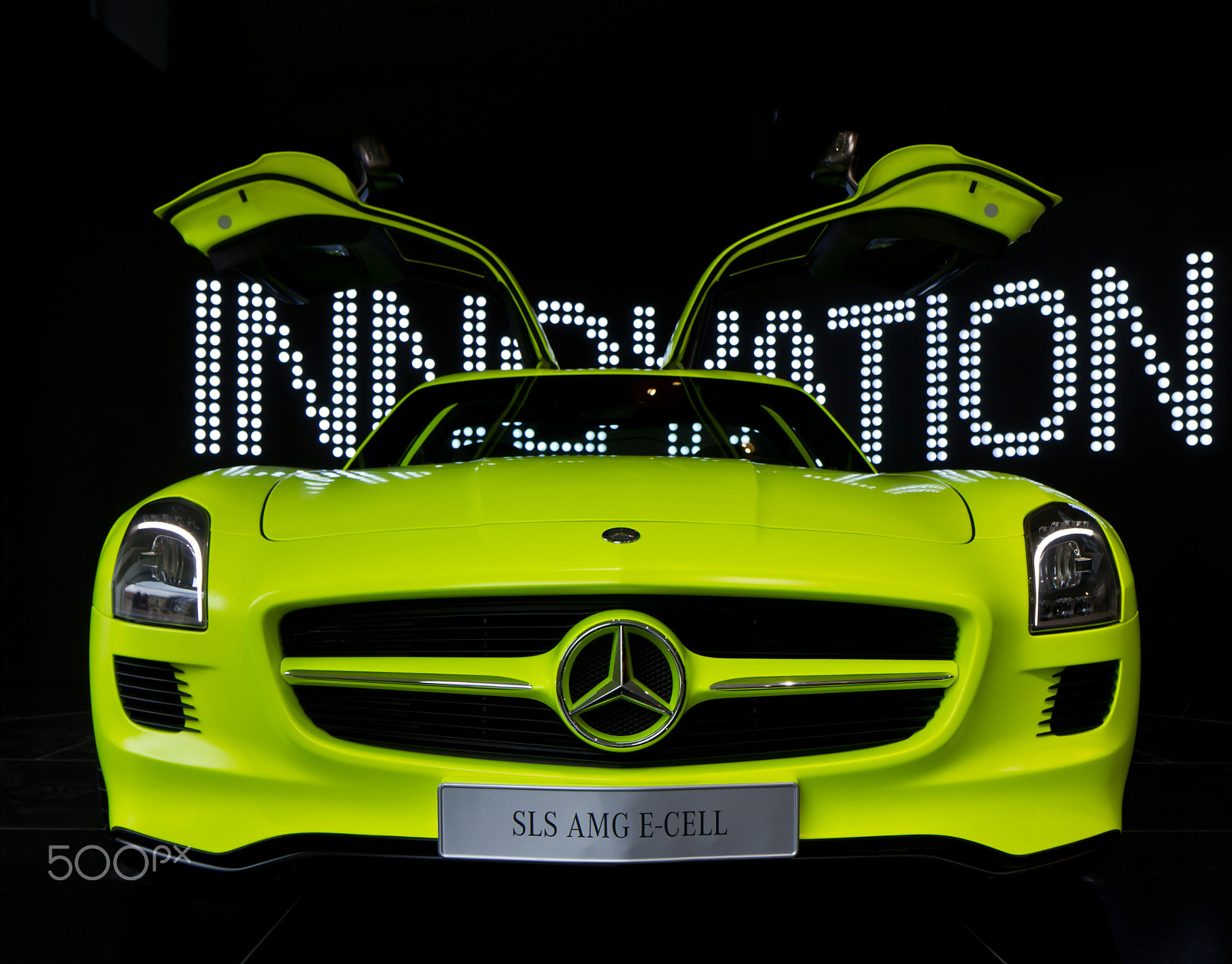 Canon EF-S 17-55mm F2.8 IS USM sample photo. Mercedes sls amg e-cell photography