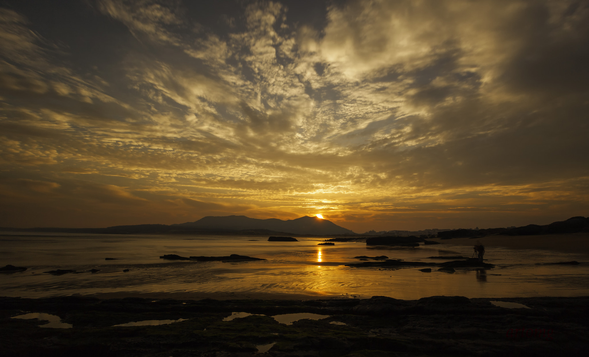 Canon EOS 50D sample photo. Behind the sunrise photography