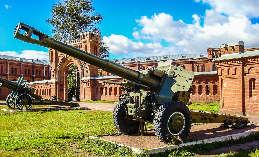 Sony DSC-W90 sample photo. National artillery museum - st petersburg photography