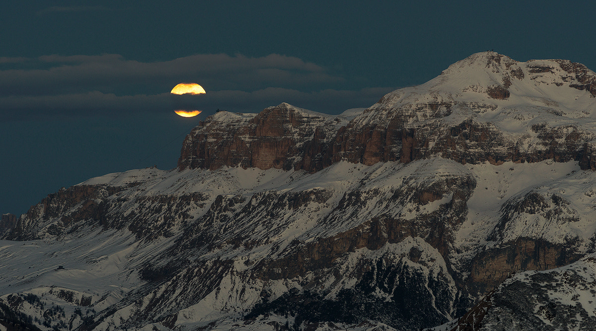 Nikon D800 sample photo. *** moon *** photography