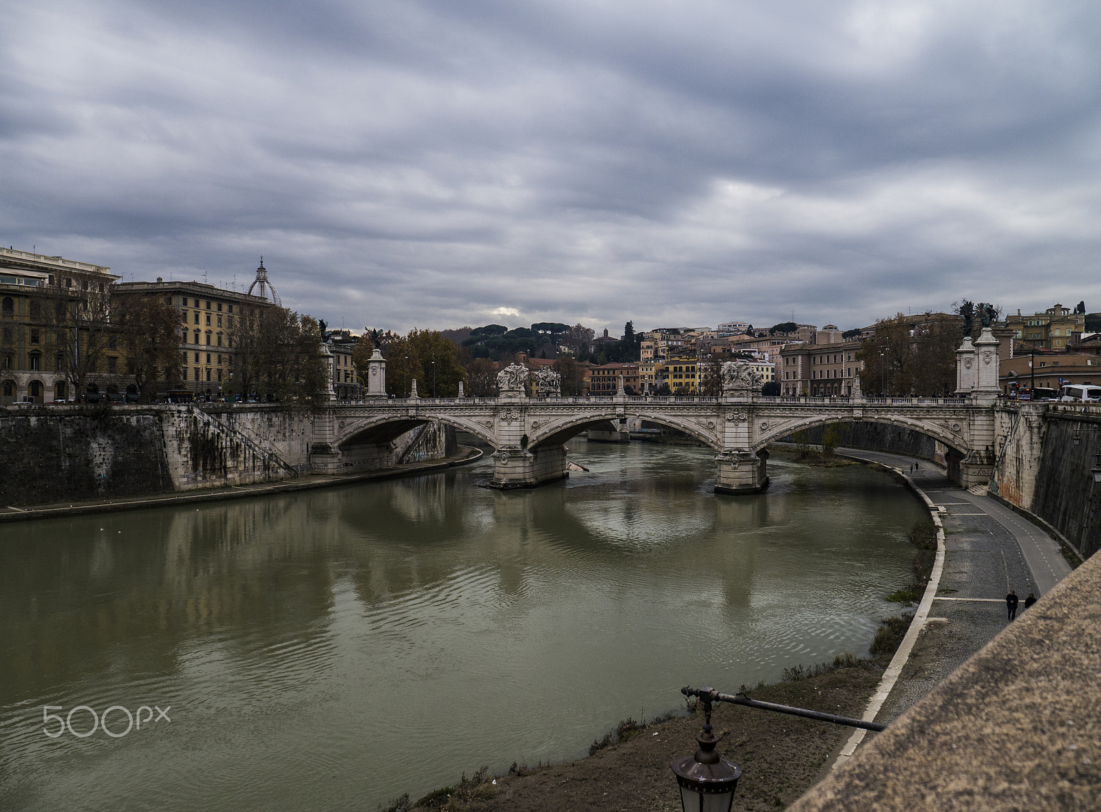 Panasonic Lumix DMC-GF6 + LUMIX G VARIO 14-42/F3.5-5.6 II sample photo. Bridge in rome photography