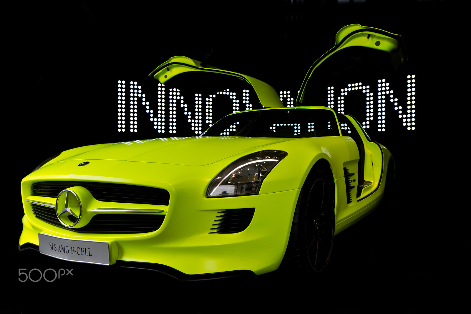 Canon EF-S 17-55mm F2.8 IS USM sample photo. Mercedes sls amg e-cell photography