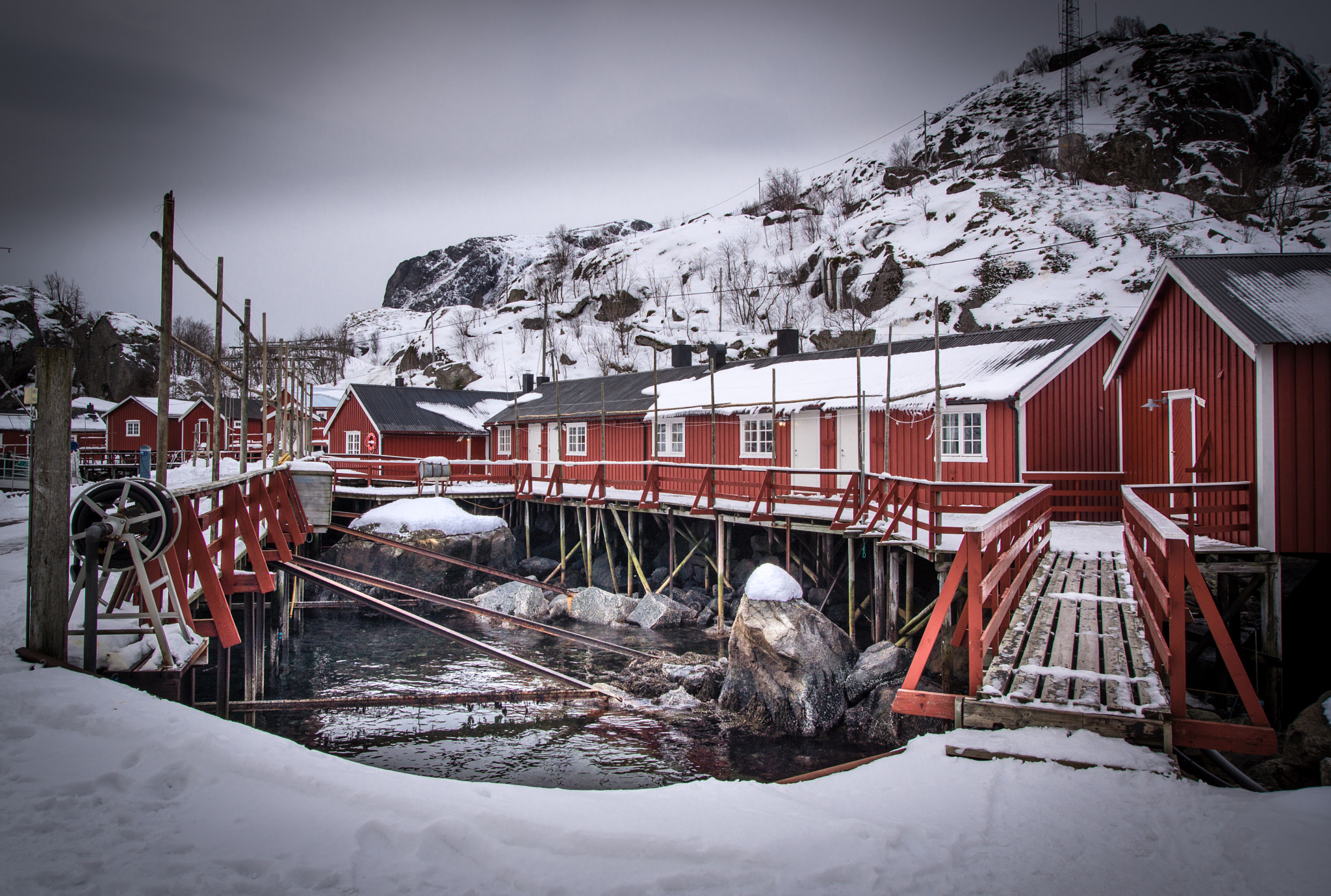 Sony SLT-A65 (SLT-A65V) sample photo. Nusfjord - lofoten photography