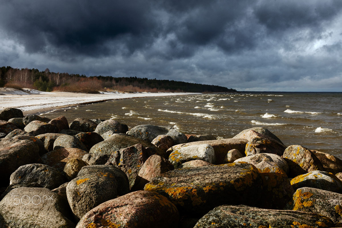 Canon EF 24-70mm F4L IS USM sample photo. Baltic seascape photography