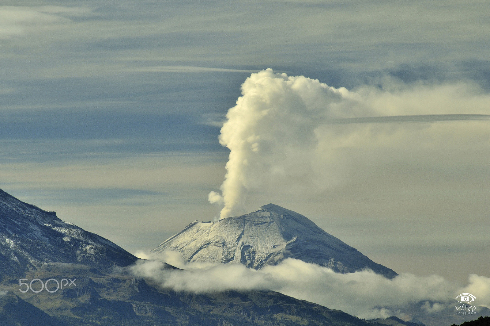 Nikon D300 sample photo. Popocatepetl. photography