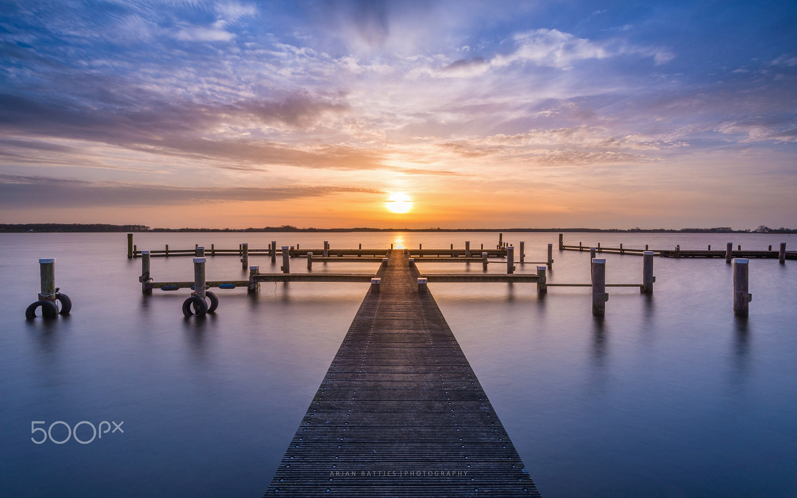 Nikon AF-S Nikkor 16-35mm F4G ED VR sample photo. Sunset oldambtmeer photography
