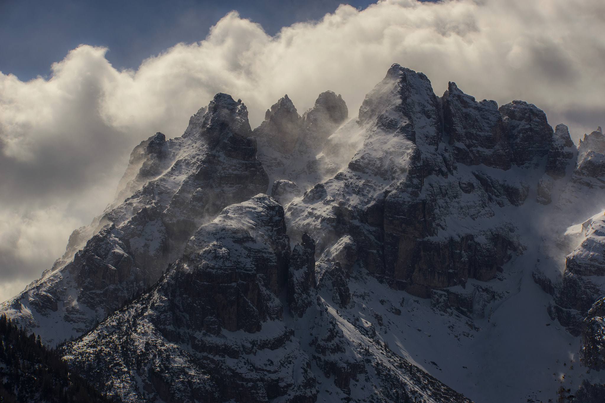 Sony a7 sample photo. Cristallo dolomites photography