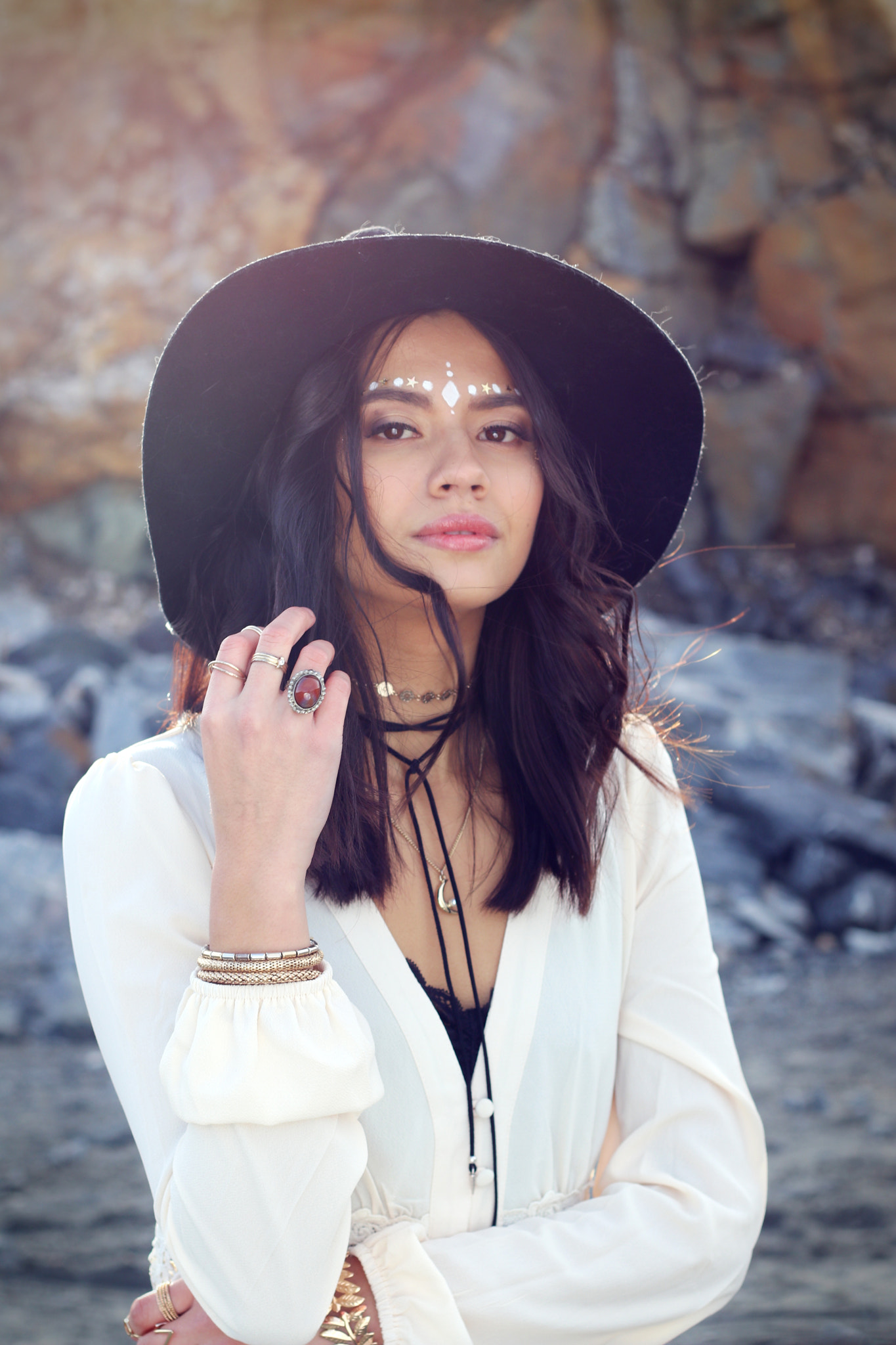 Canon EOS 80D + Canon EF 50mm F1.8 II sample photo. Boho shoot photography