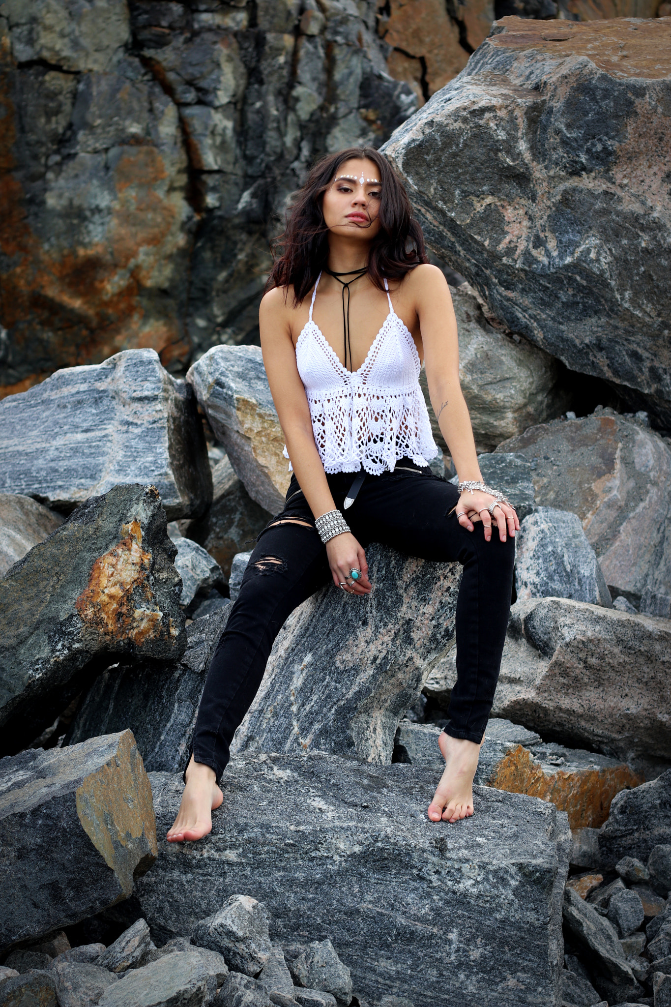 Canon EOS 80D + Canon EF 50mm F1.8 II sample photo. Boho shoot photography