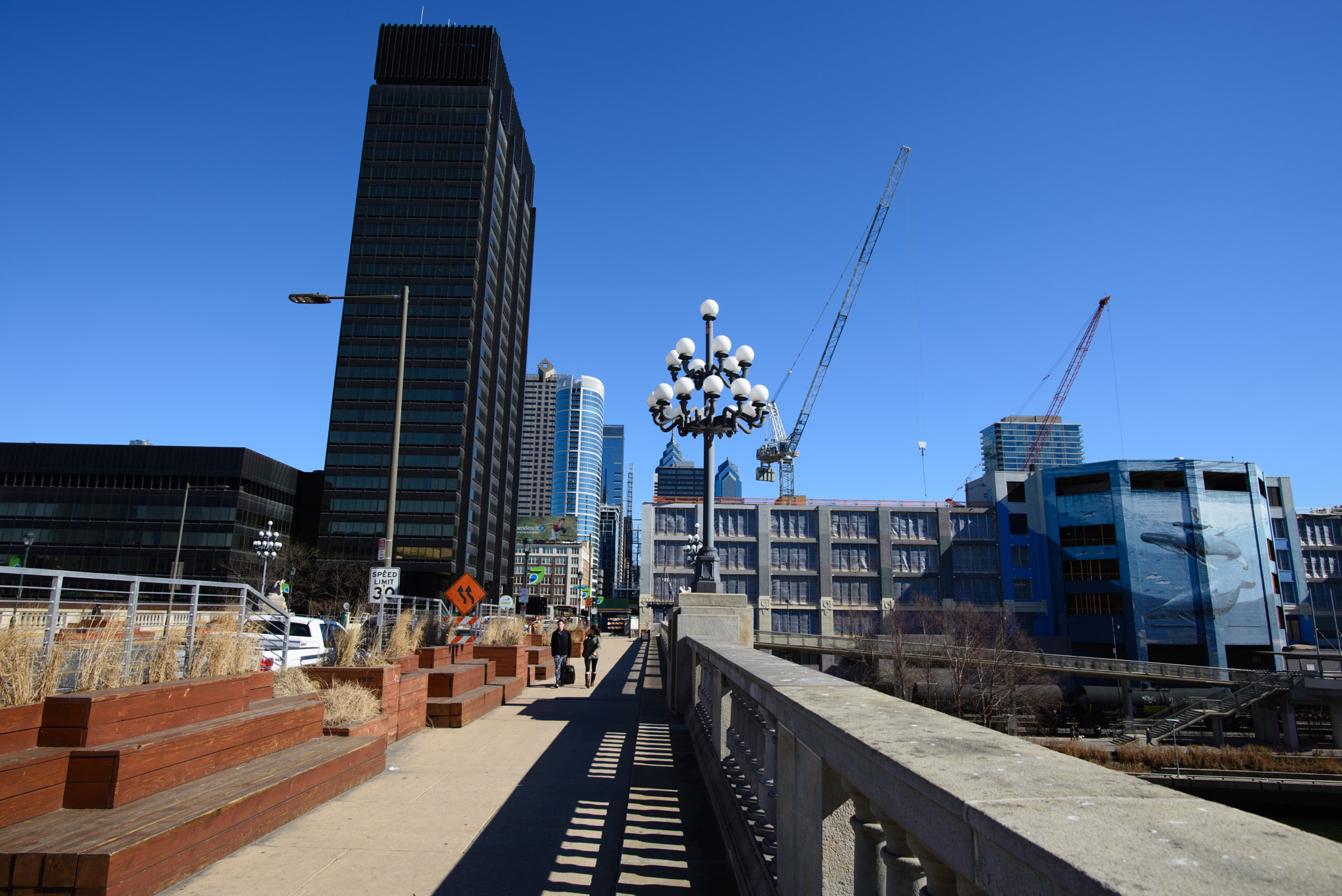 Nikon D600 + Nikon AF-S Nikkor 20mm F1.8G ED sample photo. Market bridge photography