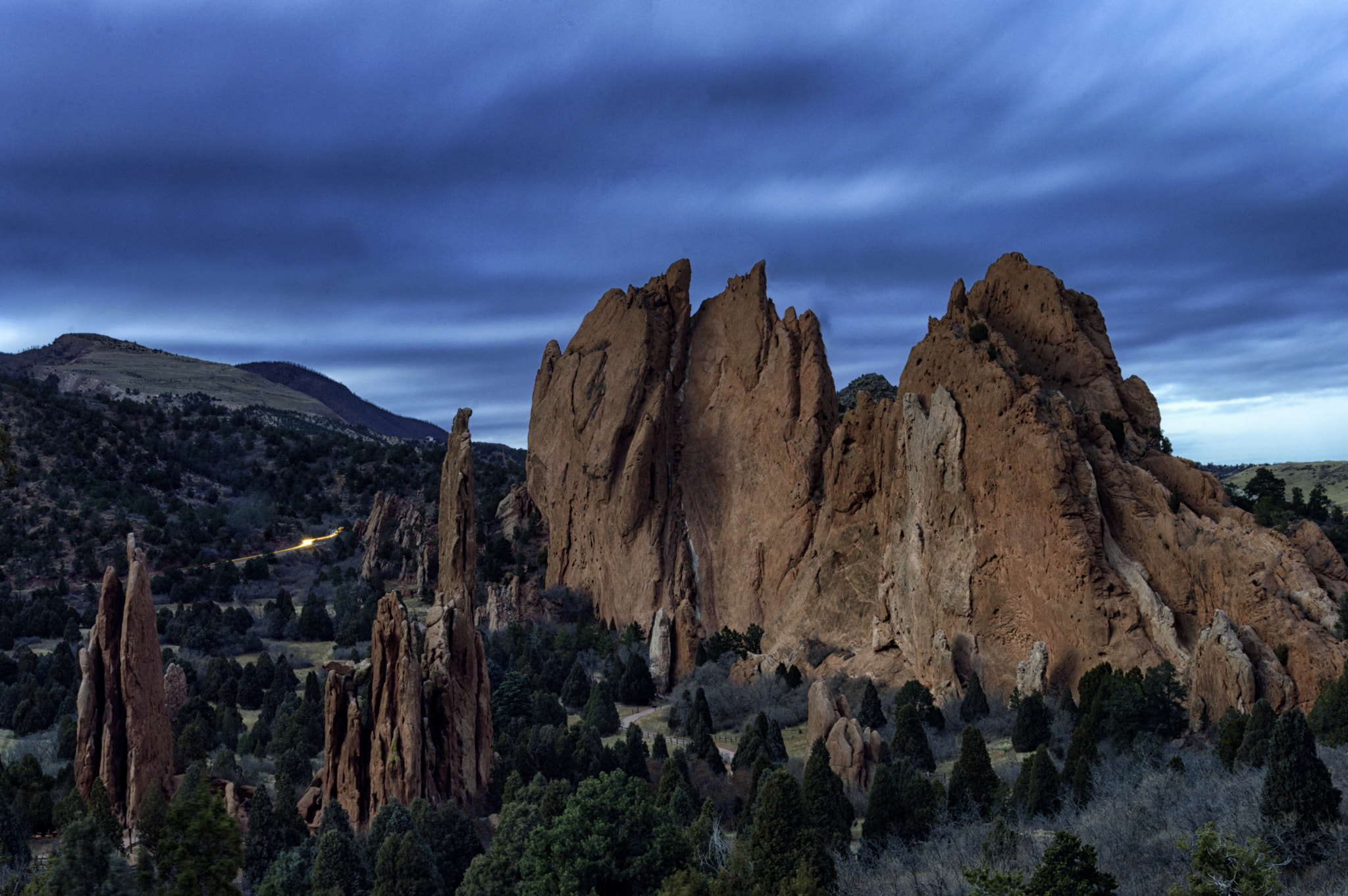 Nikon D3200 sample photo. Garden of the gods photography