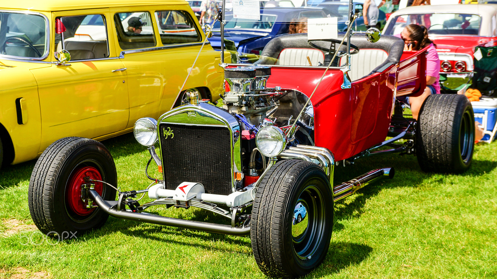 Sony DT 18-135mm F3.5-5.6 SAM sample photo. Hot rod show photography