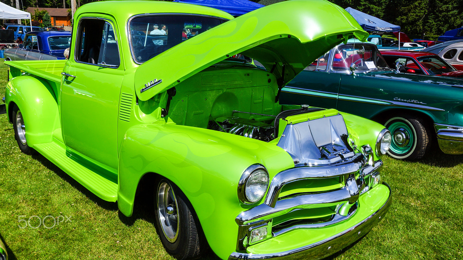 Sony DT 18-135mm F3.5-5.6 SAM sample photo. Hot rod show photography