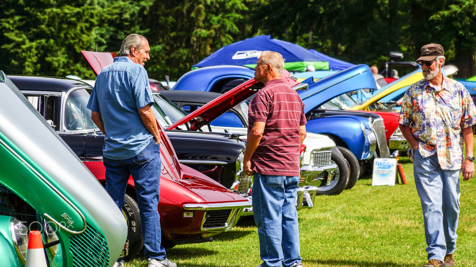 Sony DT 18-135mm F3.5-5.6 SAM sample photo. Hot rod show photography