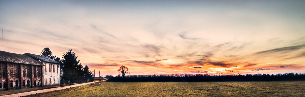 Canon EOS 760D (EOS Rebel T6s / EOS 8000D) sample photo. Sunset in the country photography