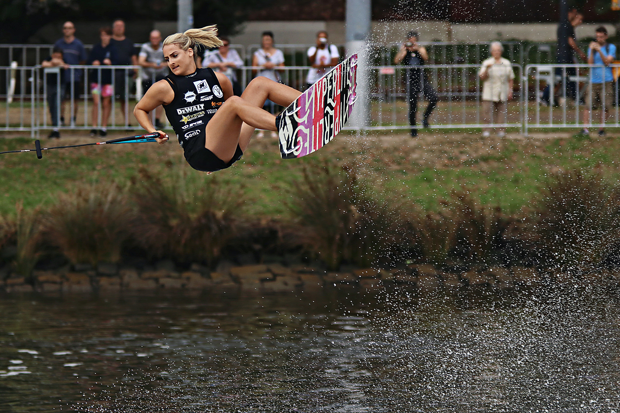 Sigma 70-200mm F2.8 EX DG OS HSM sample photo. Moomba festival 2017 water ski (this one is actually wakeboard) - melbourne (2) photography