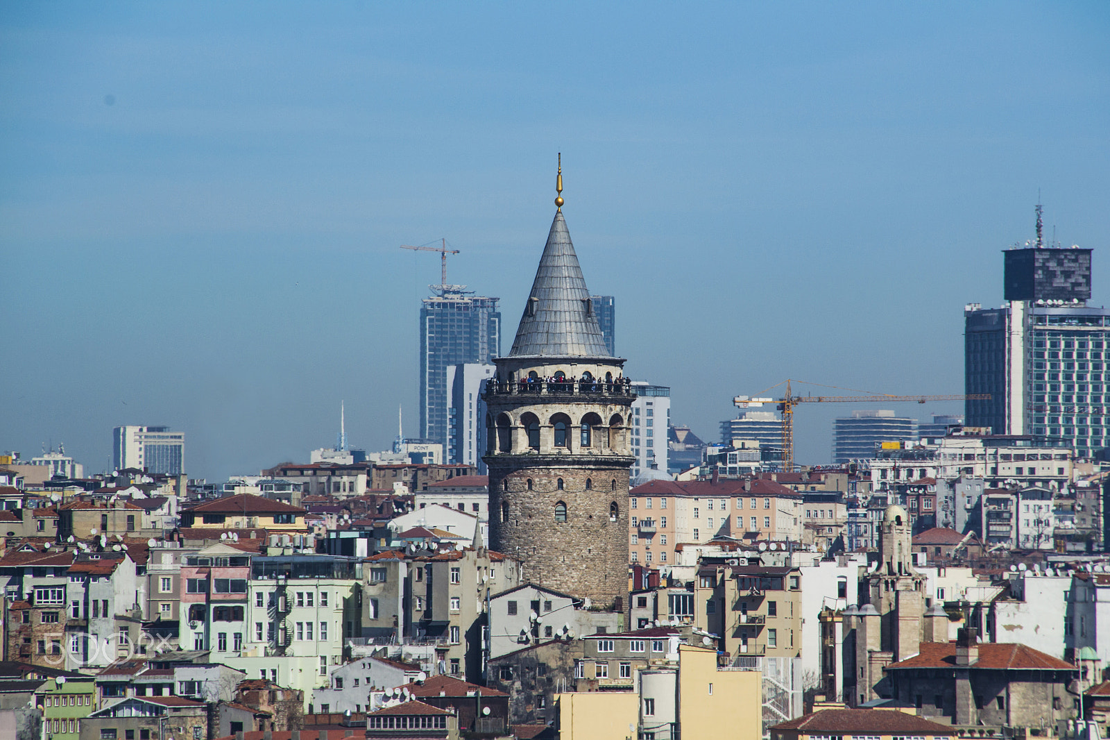 Sigma 18-250mm F3.5-6.3 DC Macro OS HSM sample photo. Galata bridge istanbul turkey photography