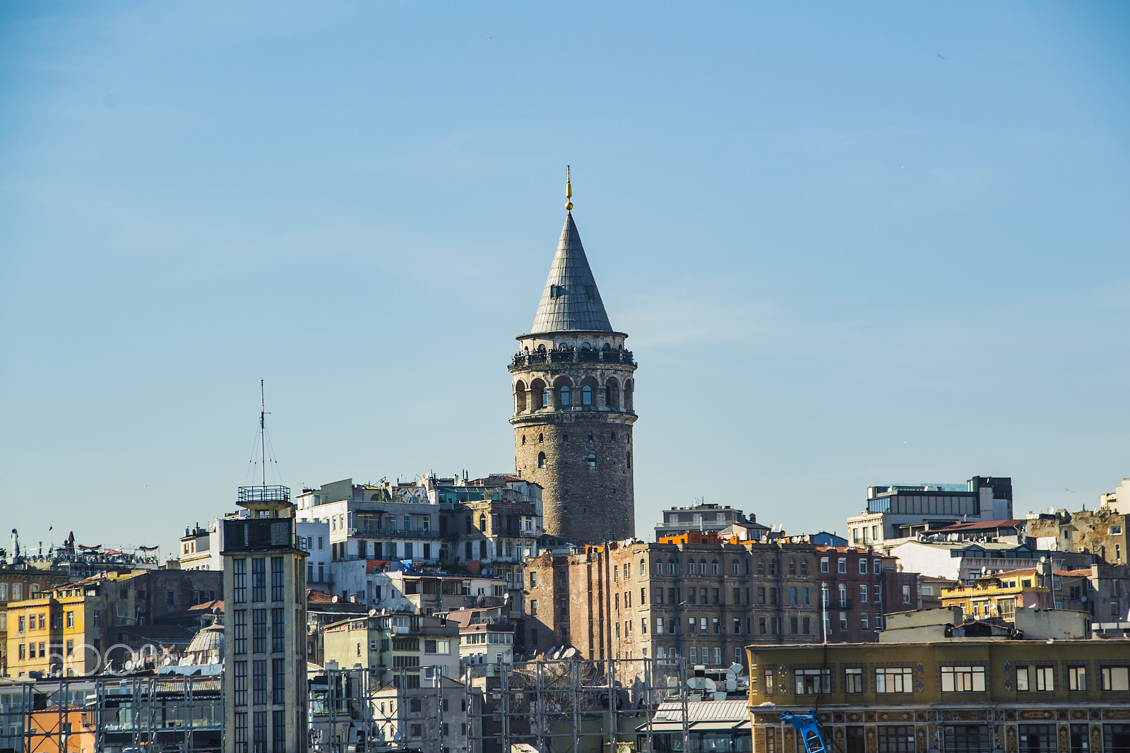 Sigma 18-250mm F3.5-6.3 DC Macro OS HSM sample photo. Galata tower, istanbul , turkey photography