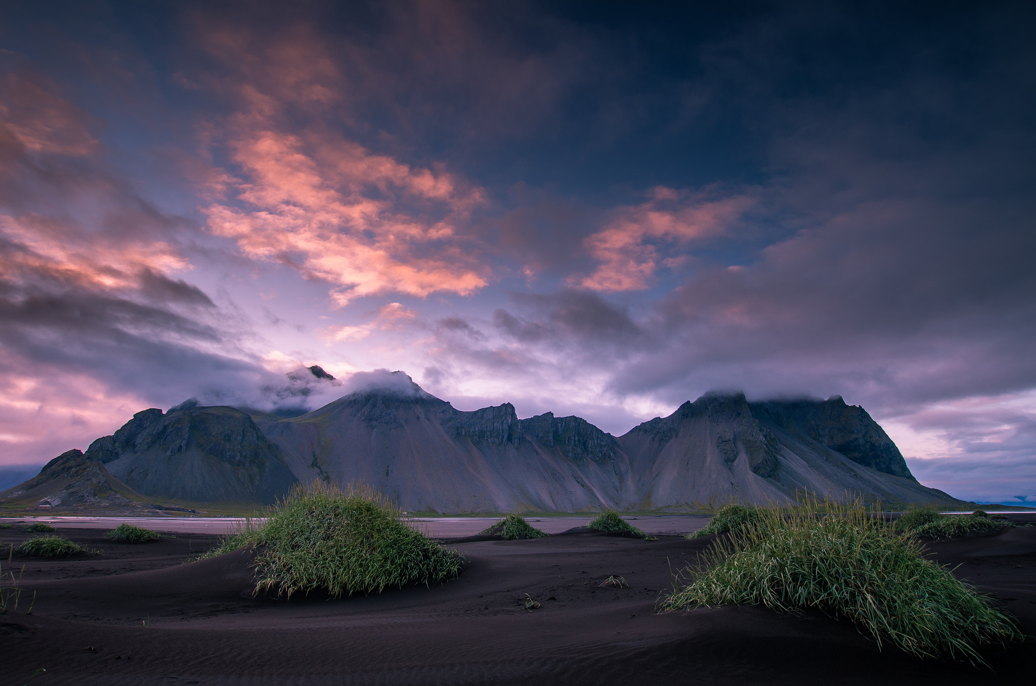 Pentax K-5 II sample photo. Vestrahorn photography