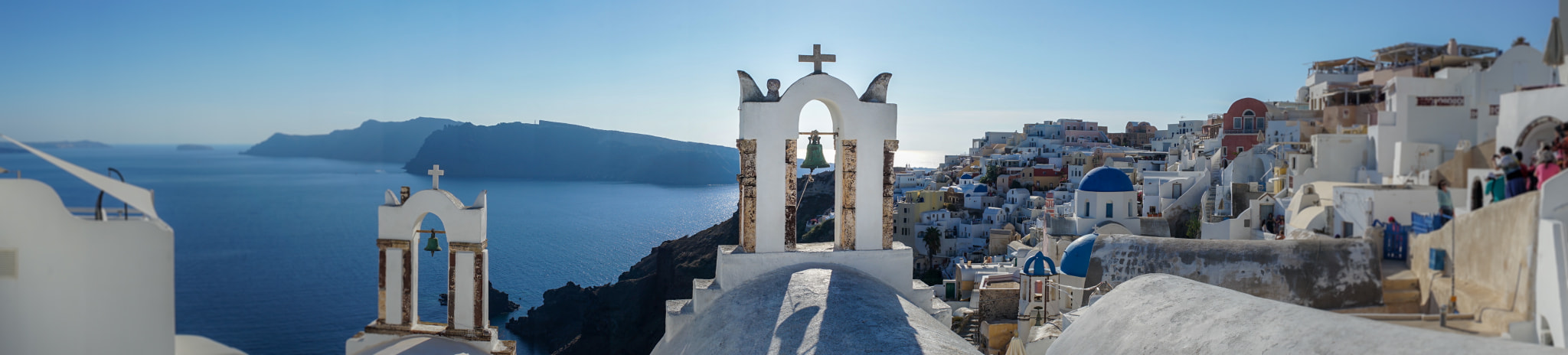 Sony FE 28mm F2 sample photo. Santorini photography