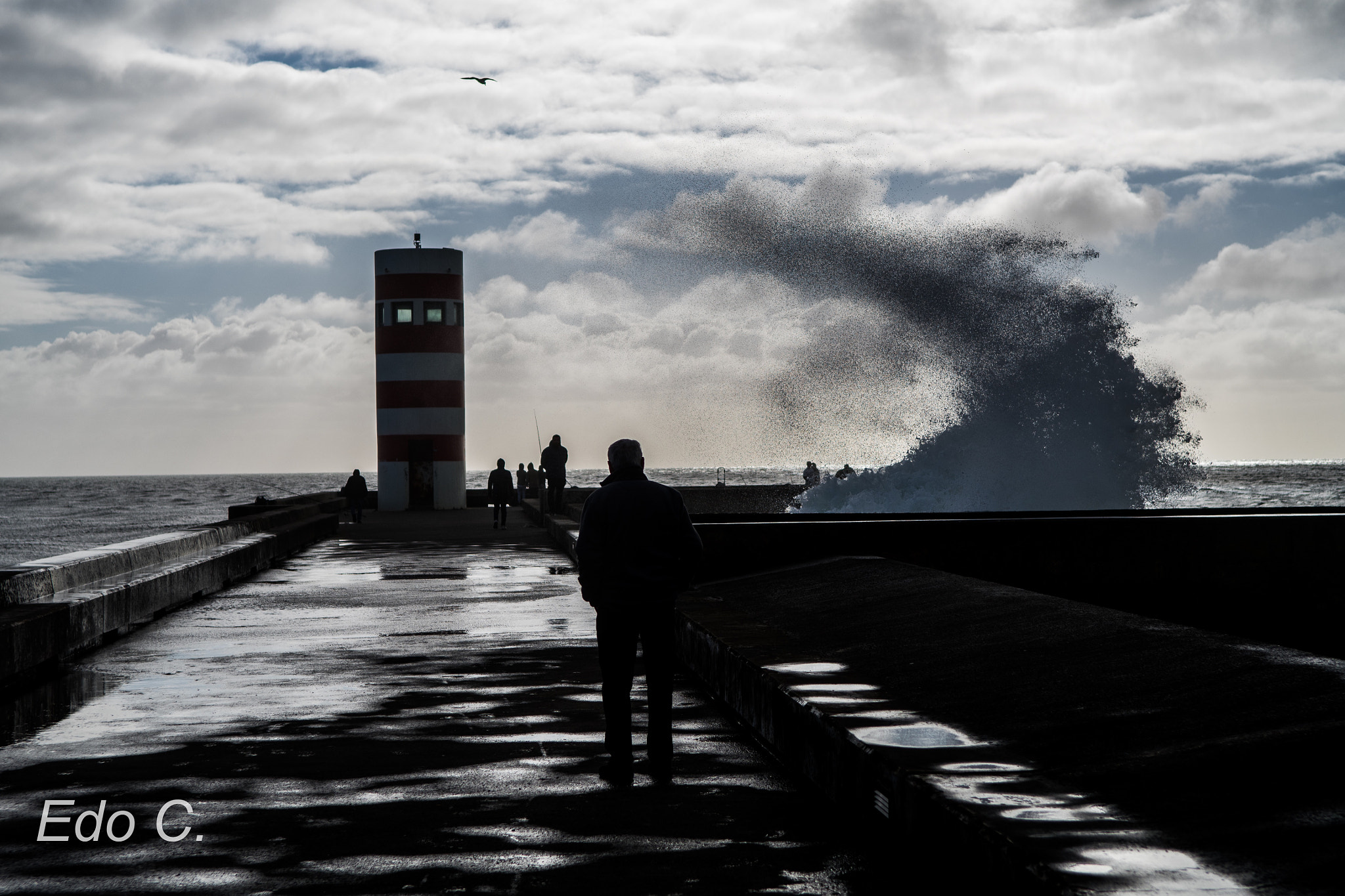 Nikon D500 sample photo. C wave. porto. photography