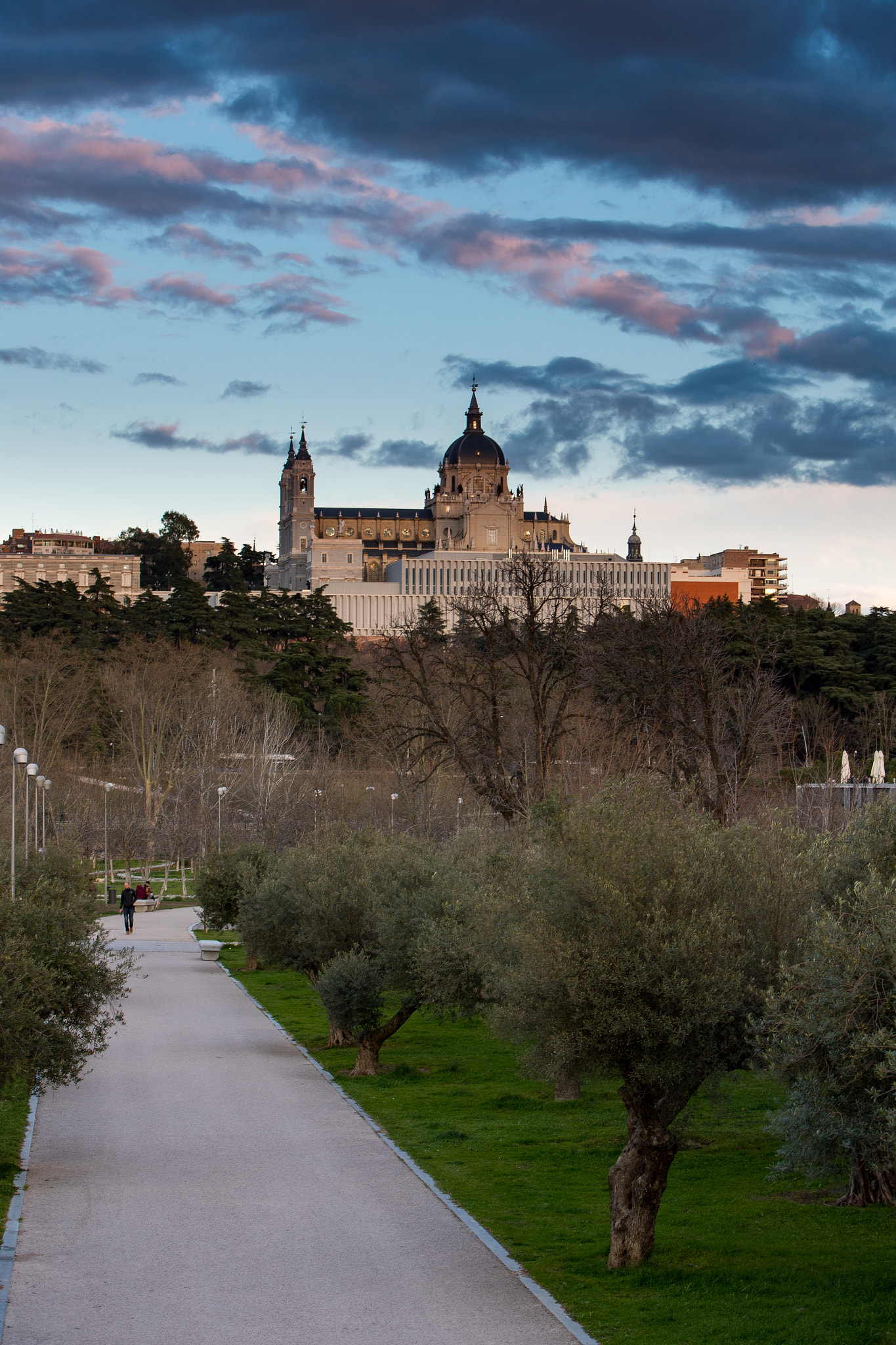 Canon EF 70-200mm F2.8L IS USM sample photo. La almudena desde madrid rio photography