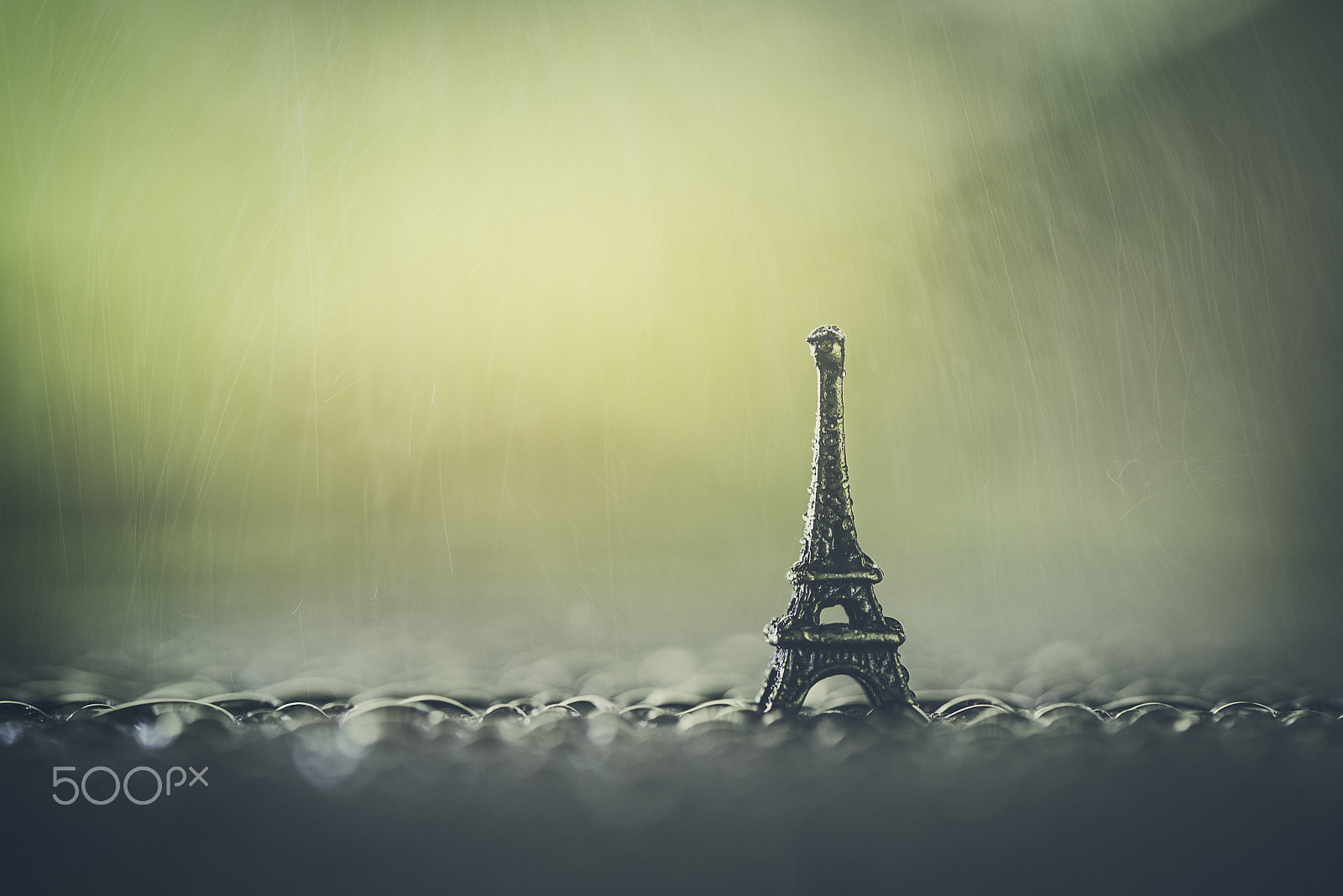 Nikon AF-S Micro-Nikkor 105mm F2.8G IF-ED VR sample photo. Rain over paris photography