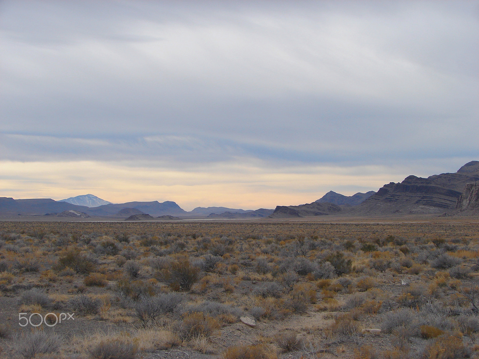 Sony DSC-H1 sample photo. West desert landscape photography