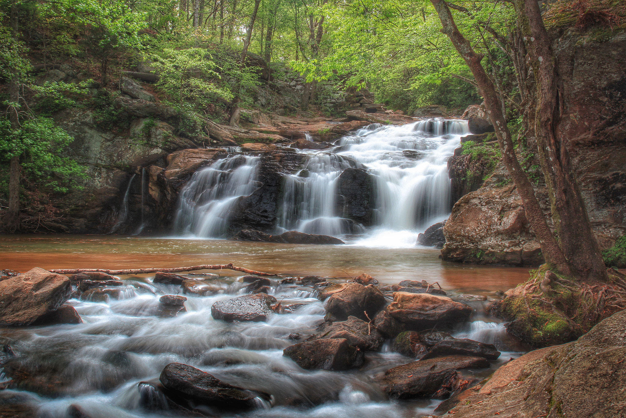 Canon EOS 550D (EOS Rebel T2i / EOS Kiss X4) sample photo. The cascades of mill creek park photography