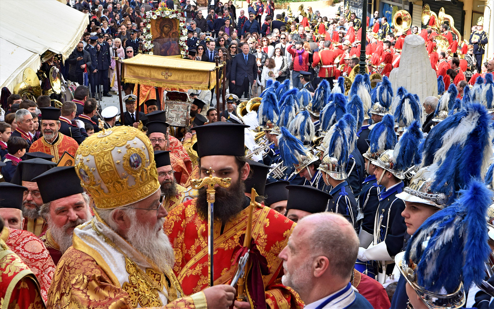 Nikon D3300 + Sigma 17-50mm F2.8 EX DC OS HSM sample photo. Litany in corfu on sunday of orthodoxy photography