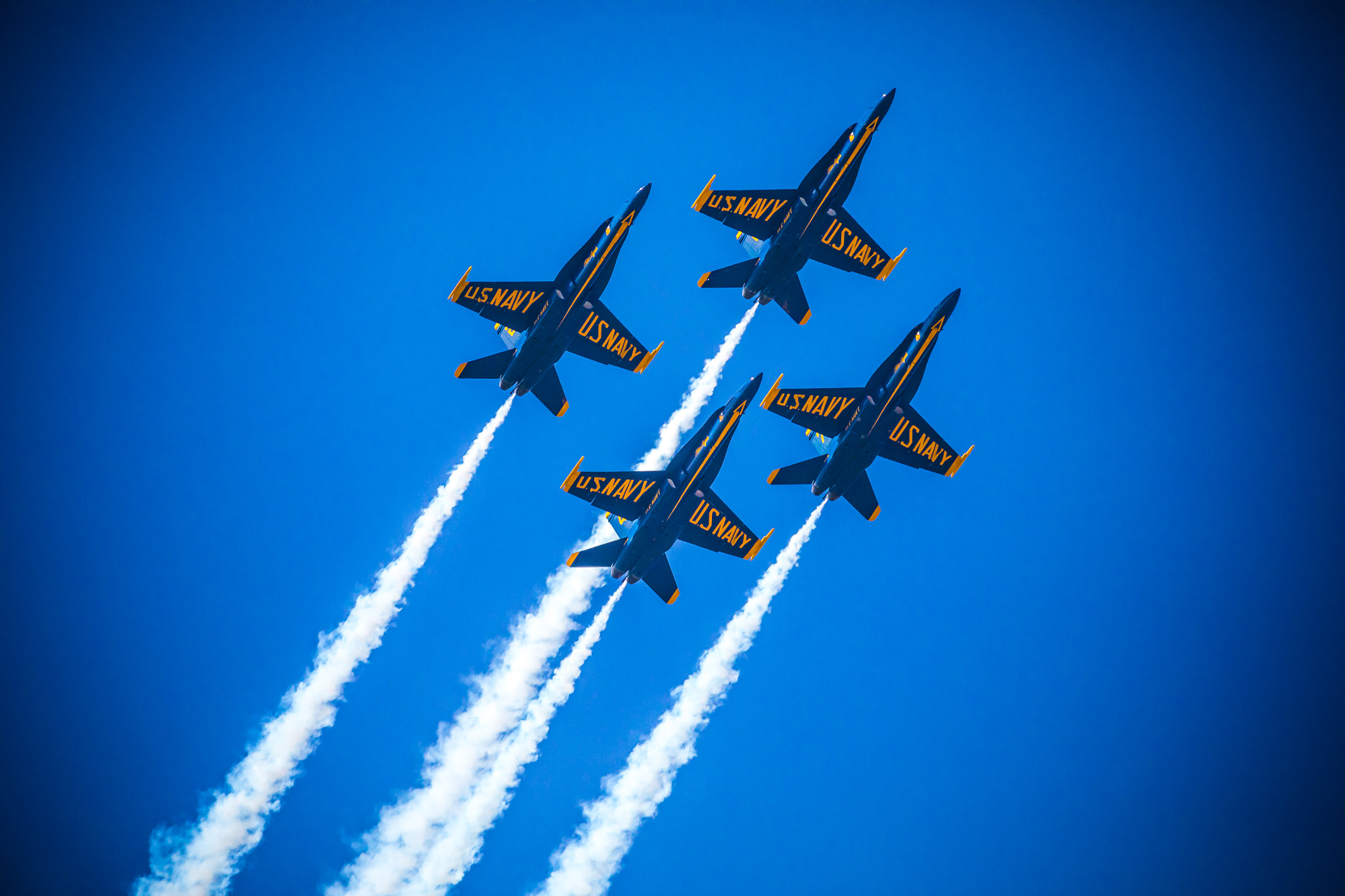 Canon EF 70-200mm F4L IS USM sample photo. Blue angels photography