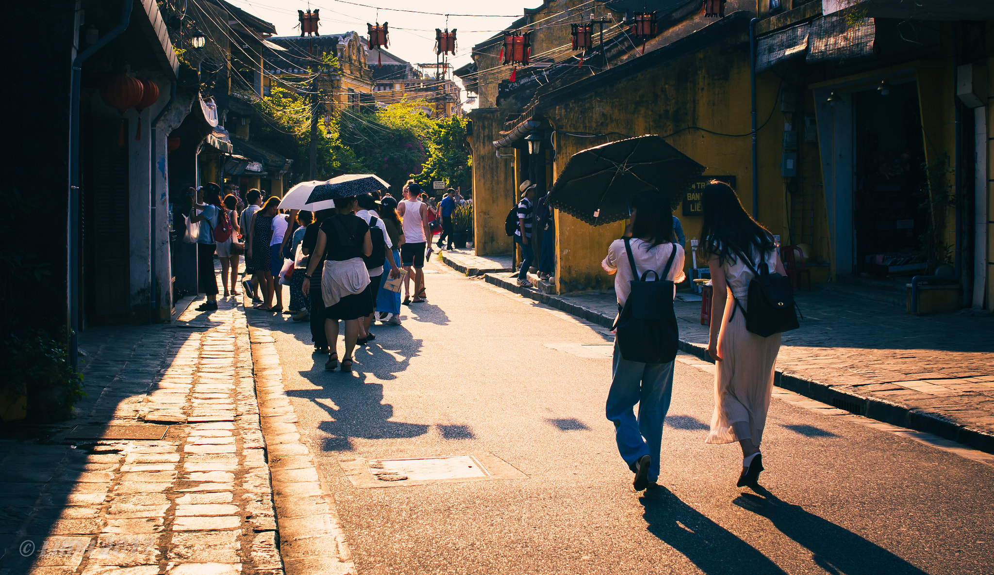 Sigma 30mm F1.4 EX DC HSM sample photo. Sunset in hoi an ancient town photography