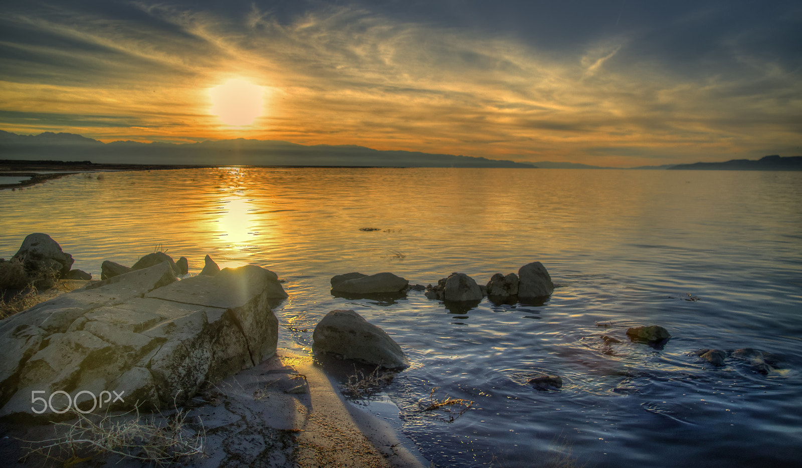 Canon EF-S 17-85mm F4-5.6 IS USM sample photo. February sunset photography