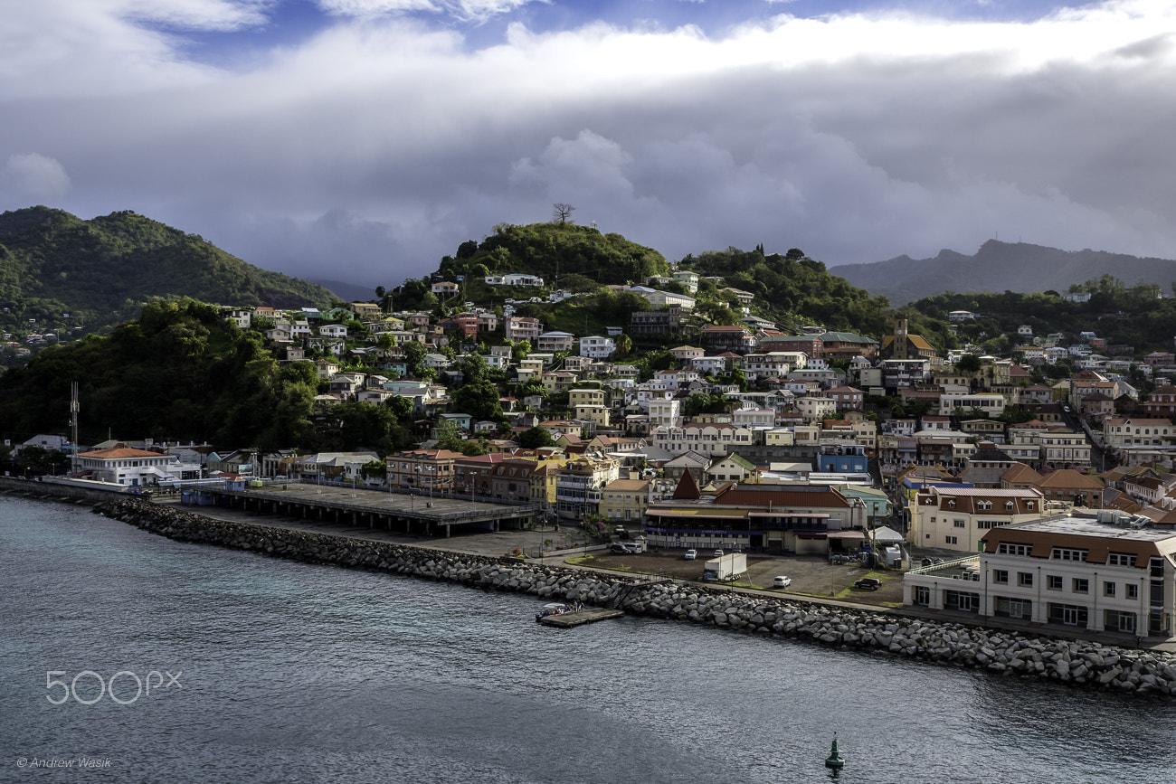 Nikon D500 + Nikon AF-S Nikkor 24mm F1.8G ED sample photo. St. george's, grenada photography