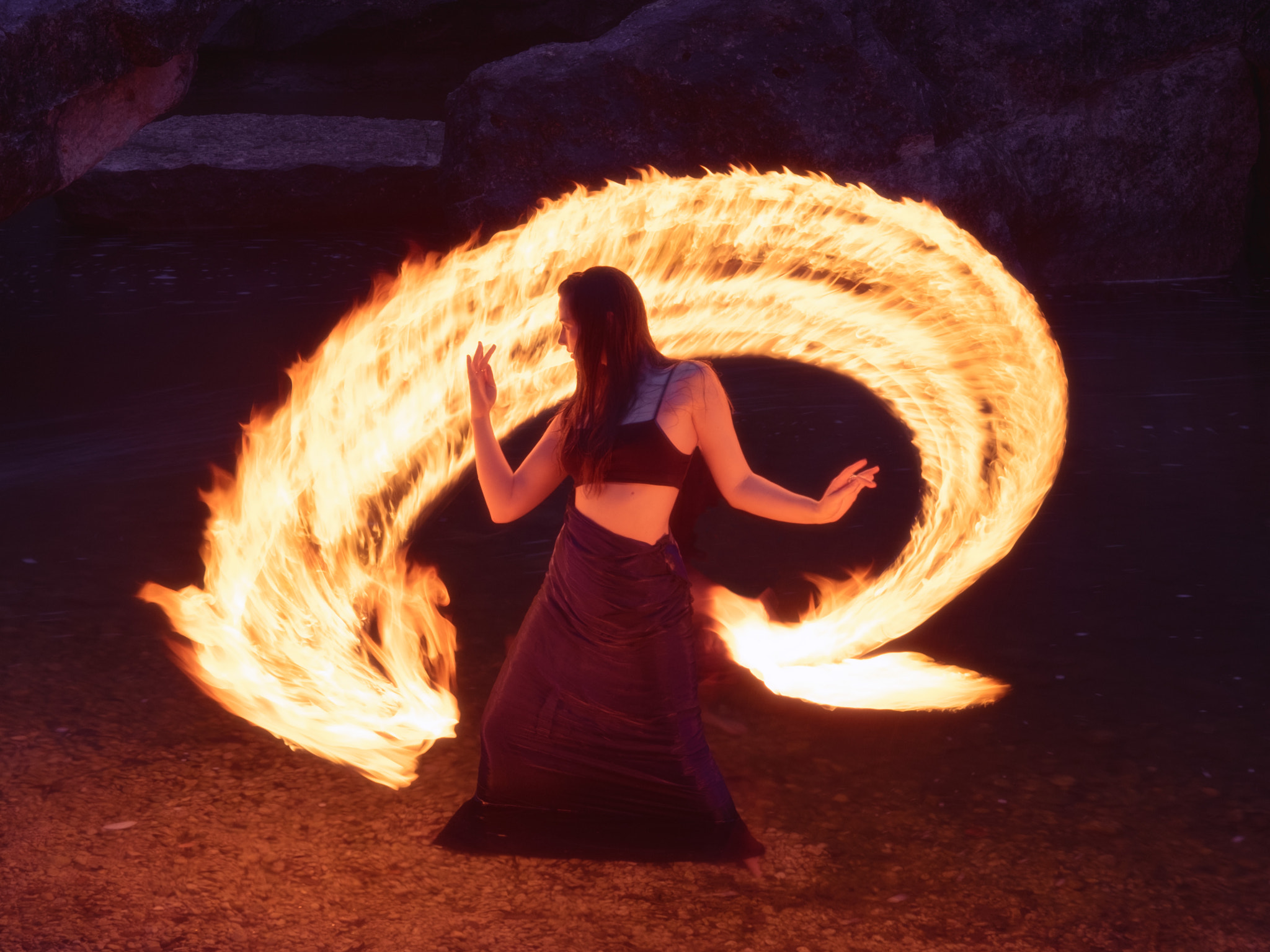 Fujifilm X-T1 + Fujifilm XF 35mm F2 R WR sample photo. Flame dragon photography