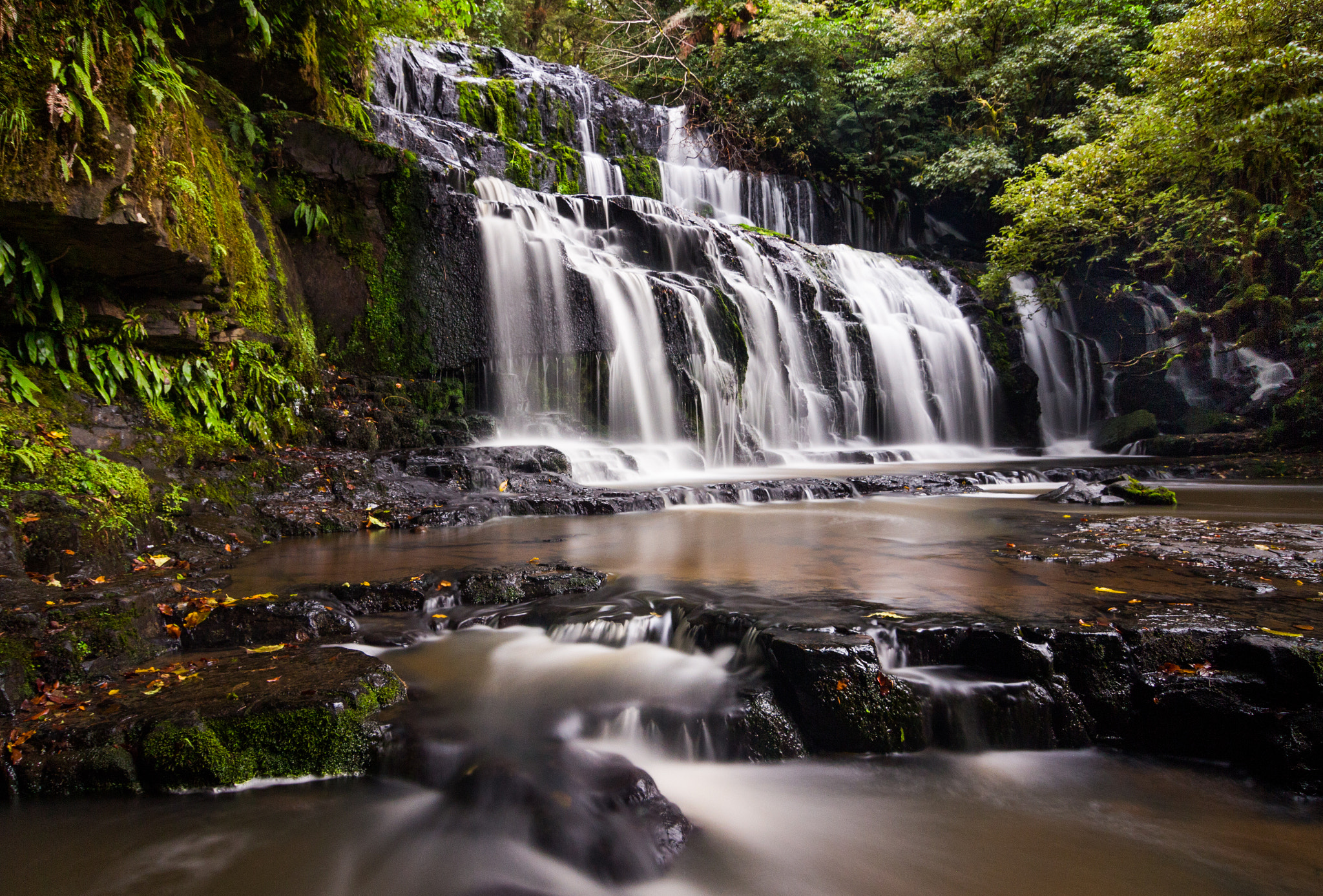 Tokina AT-X Pro 12-24mm F4 (IF) DX sample photo. Purakaunui falls photography