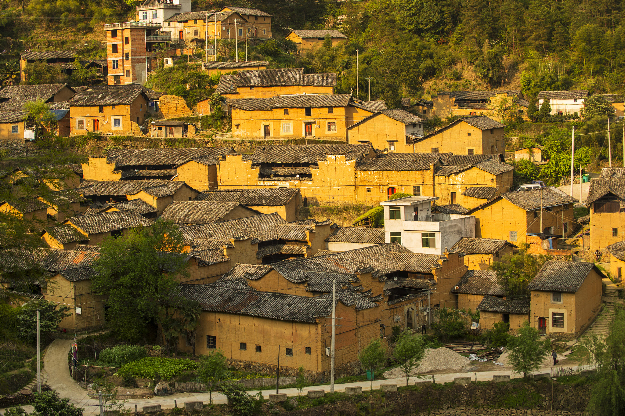Nikon Df sample photo. Golden village photography