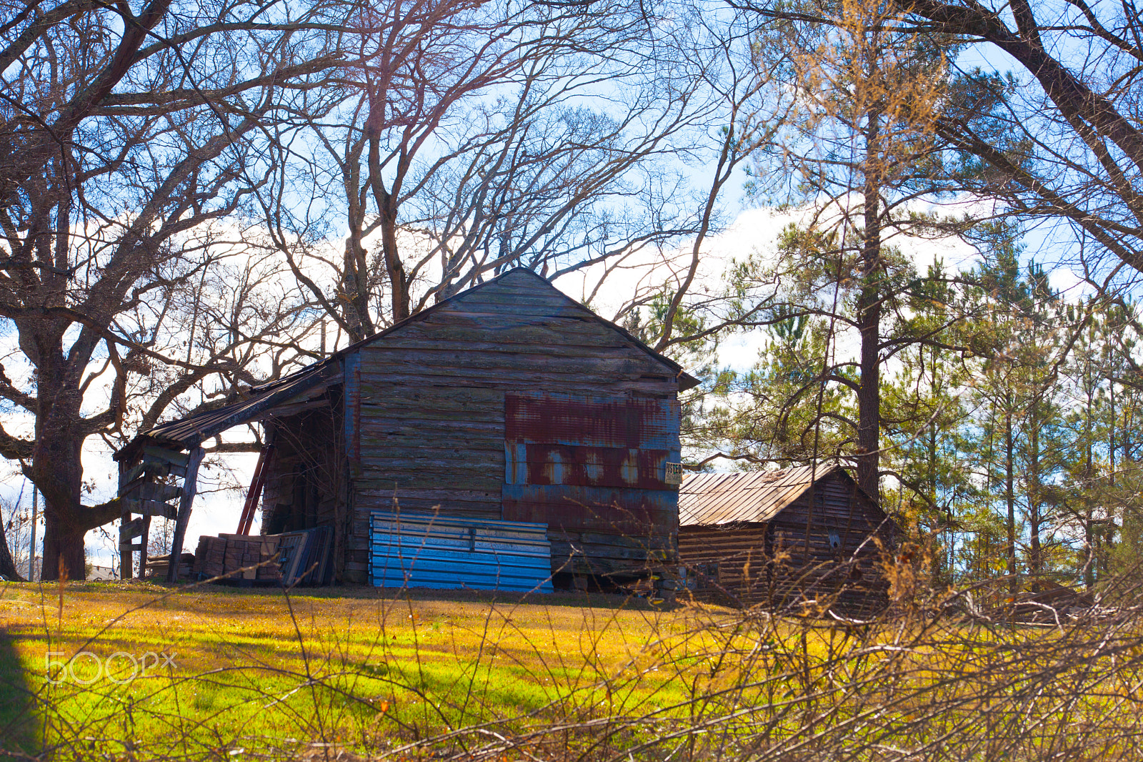 EF75-300mm f/4-5.6 sample photo. Old building from 52 week 365 day challenge photography