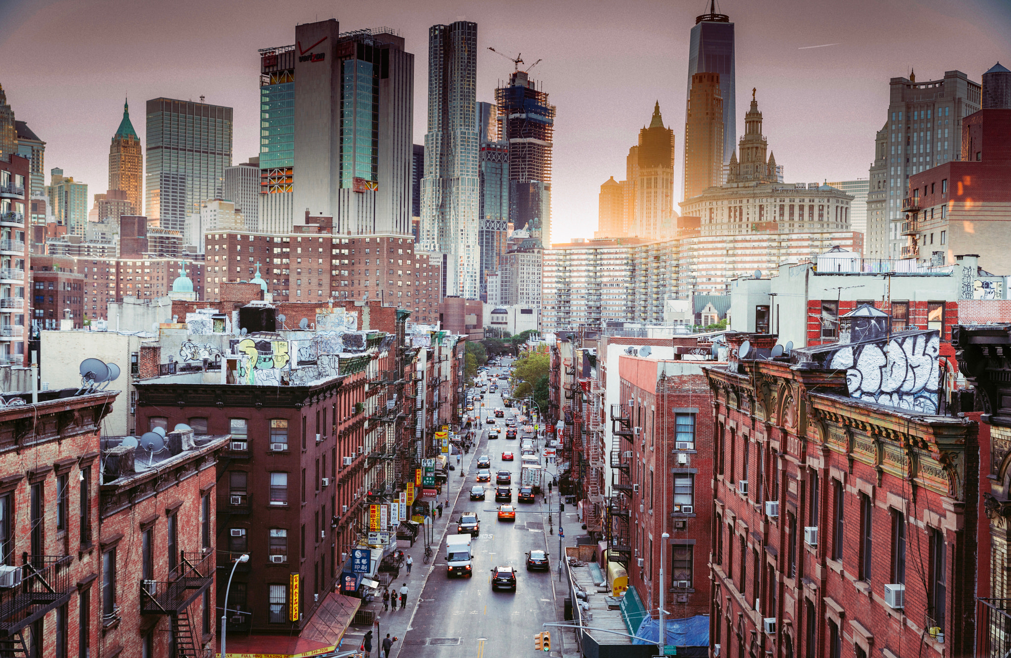 Canon EF 24-70mm F2.8L II USM sample photo. New york chinatown photography