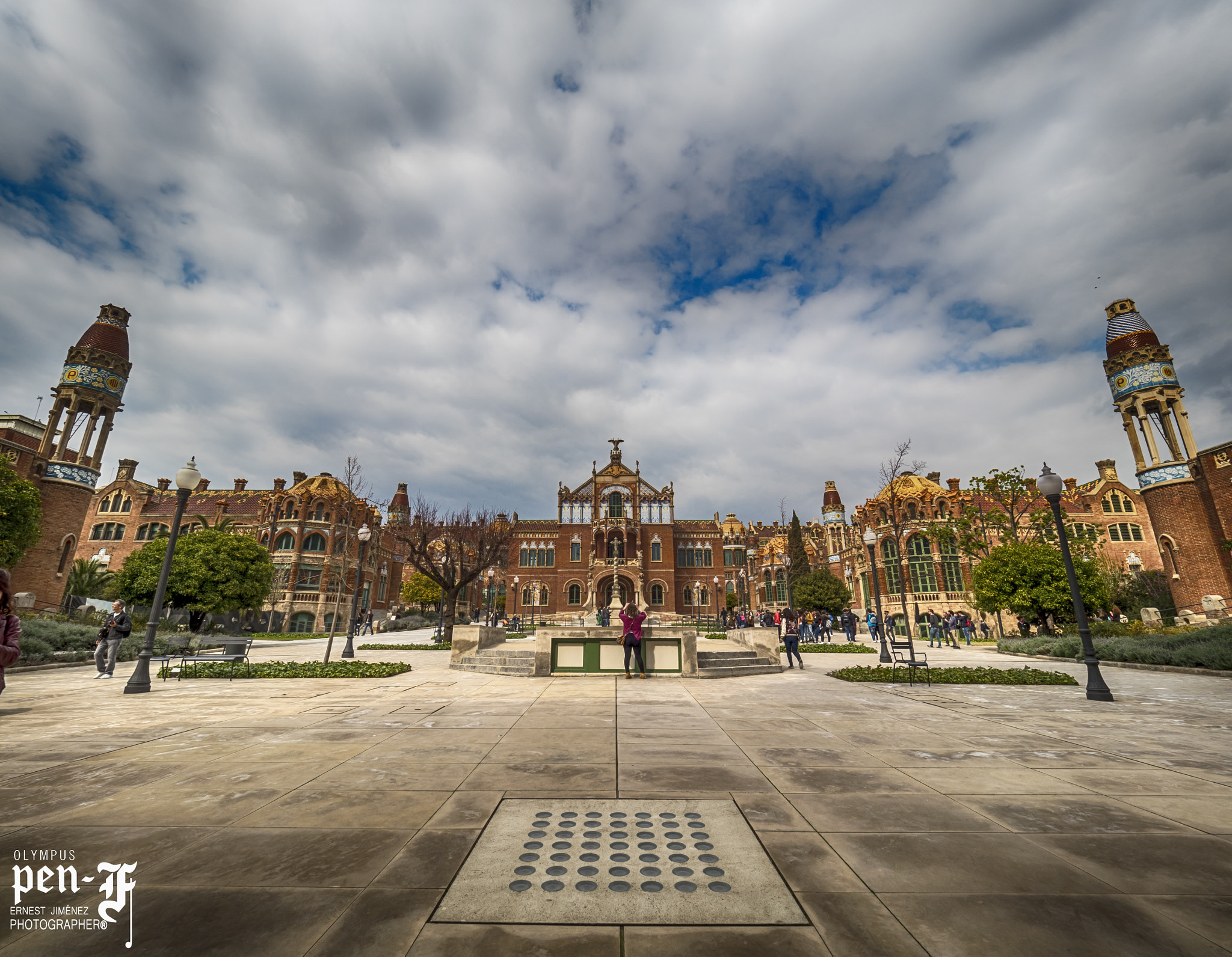 Olympus PEN-F sample photo. Sant pau recinte modernista !!! photography