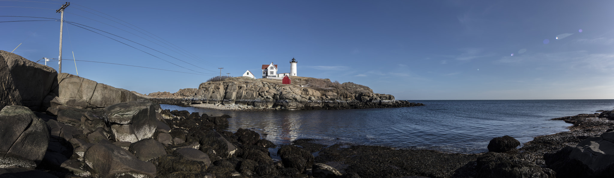 Canon EOS 5DS R + Canon EF 14mm F2.8L II USM sample photo. Nubbles lighthouse photography