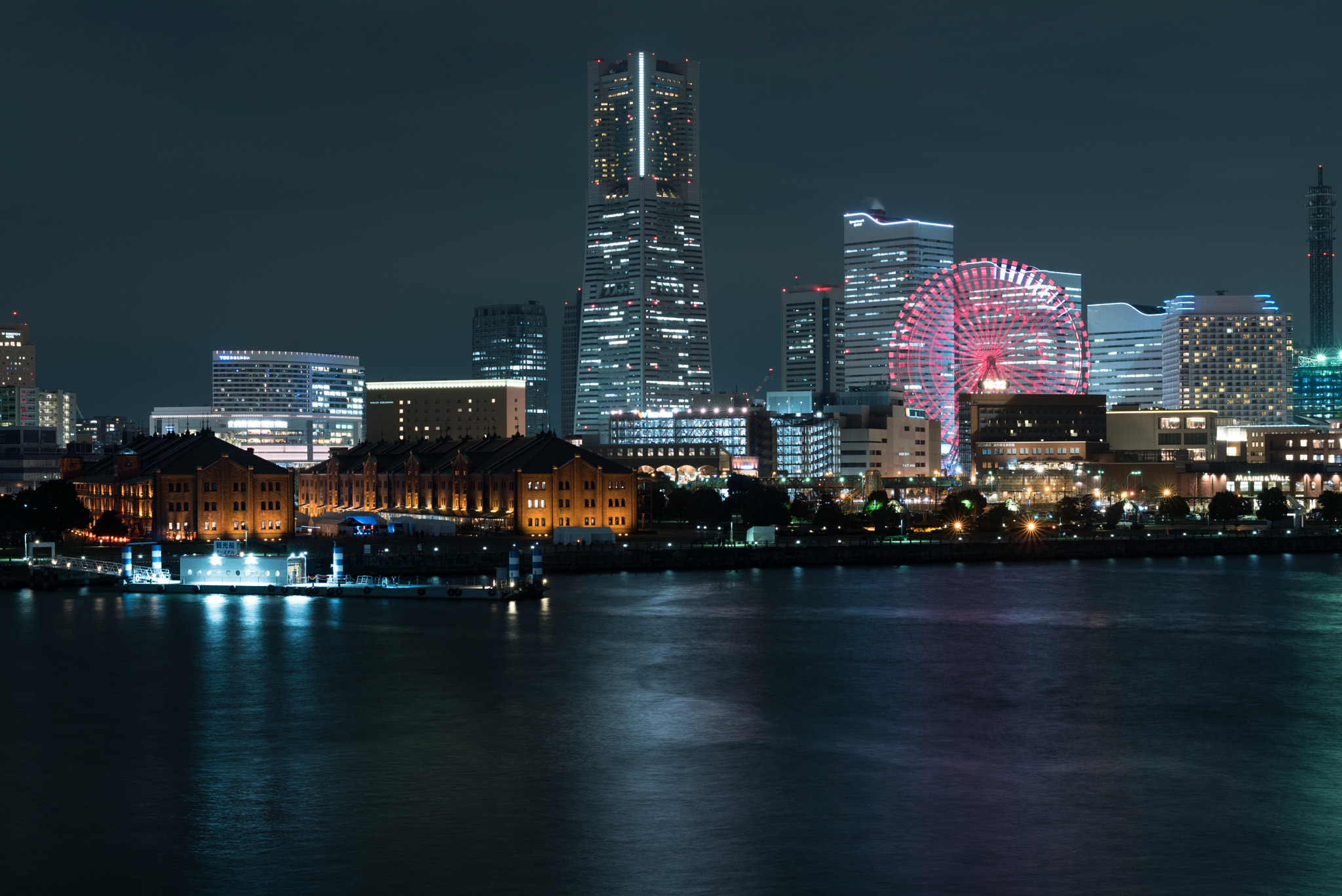 Nikon D750 + Nikon AF-S Nikkor 58mm F1.4G sample photo. Yokohama minatomirai photography