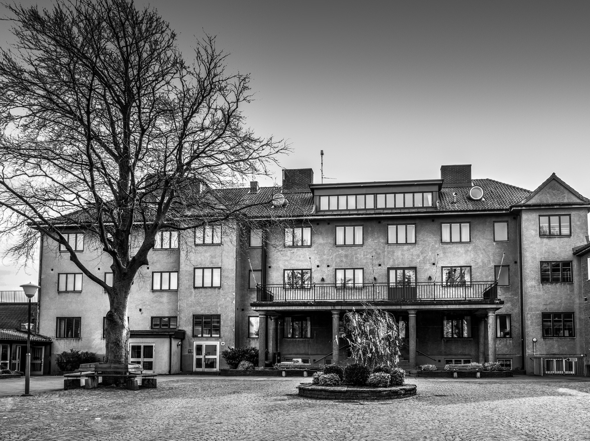 Panasonic Lumix G X Vario 12-35mm F2.8 ASPH Power OIS sample photo. SundsgÅrden helsingborg architecture photography