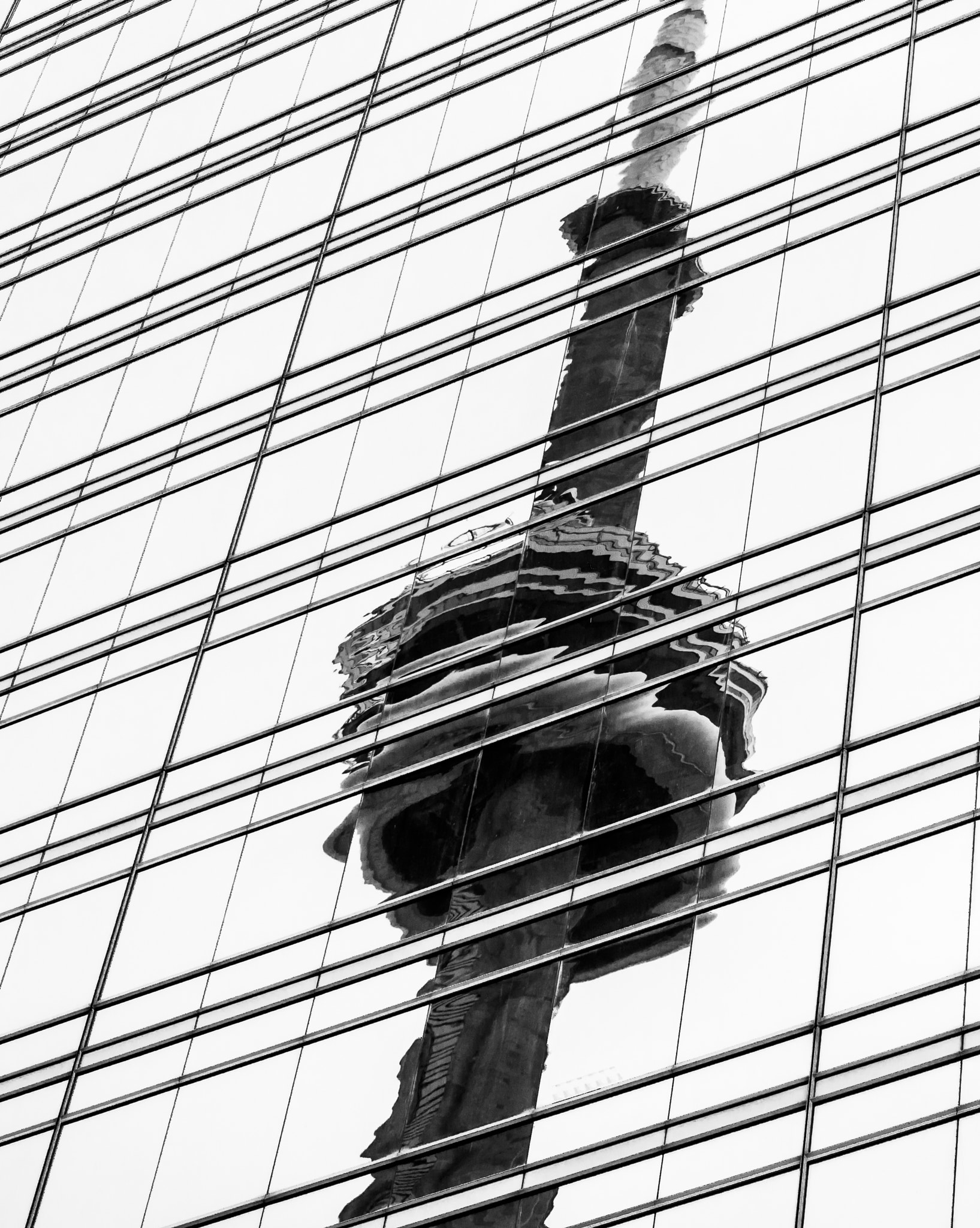 Olympus OM-D E-M10 II sample photo. Distorted reflection  photography