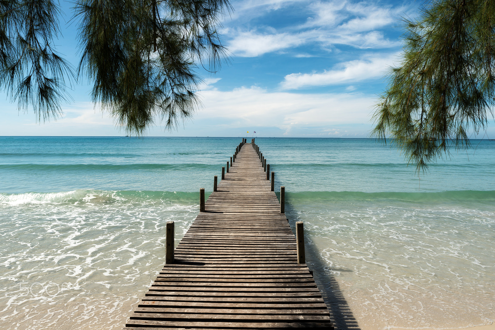 Tamron SP 24-70mm F2.8 Di VC USD sample photo. Wooden pier at resort in phuket, thailand. summer, travel, vacat photography