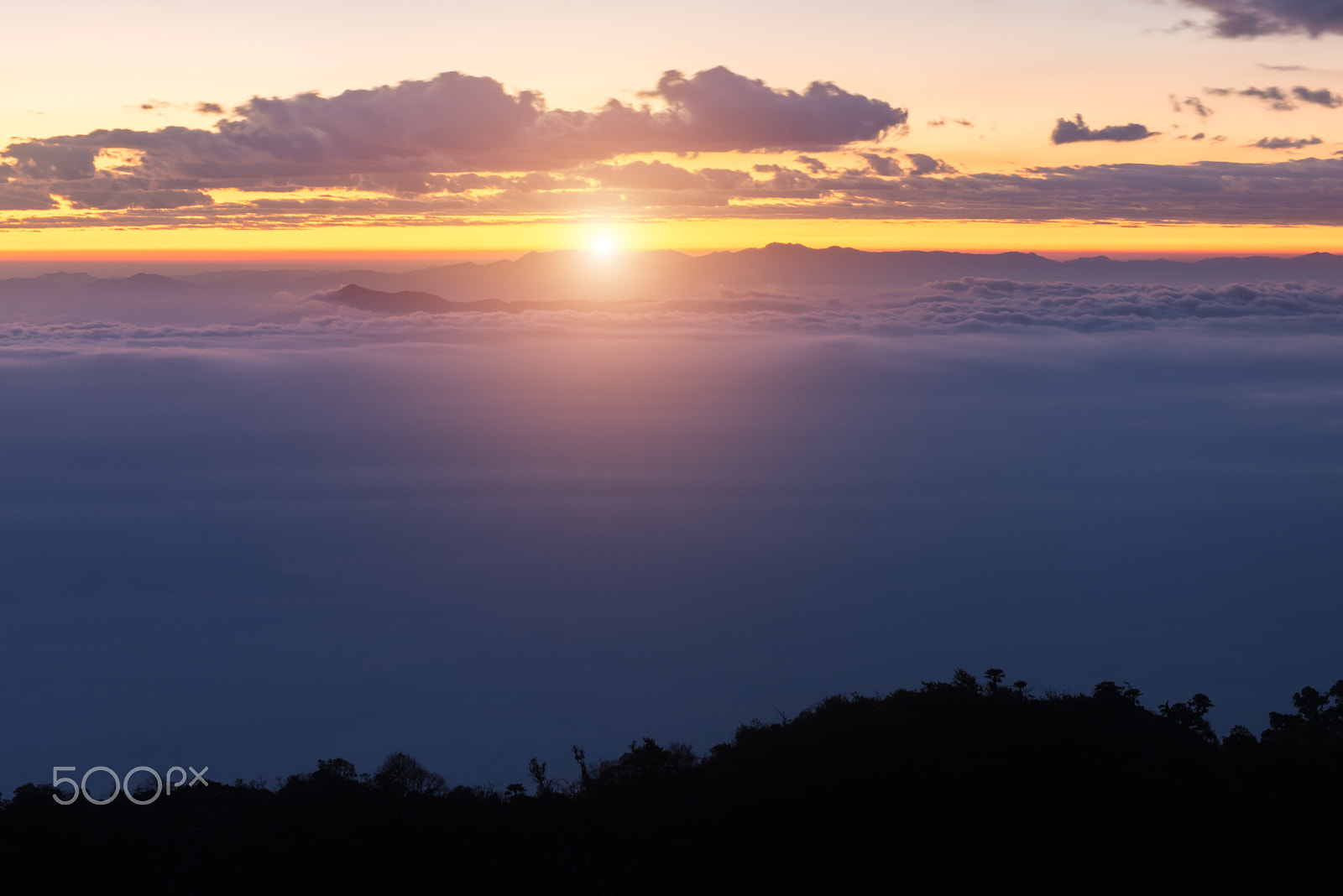 Nikon D610 sample photo. Landscape of chiang dao mountain with cloud in chiangmai, thaila photography