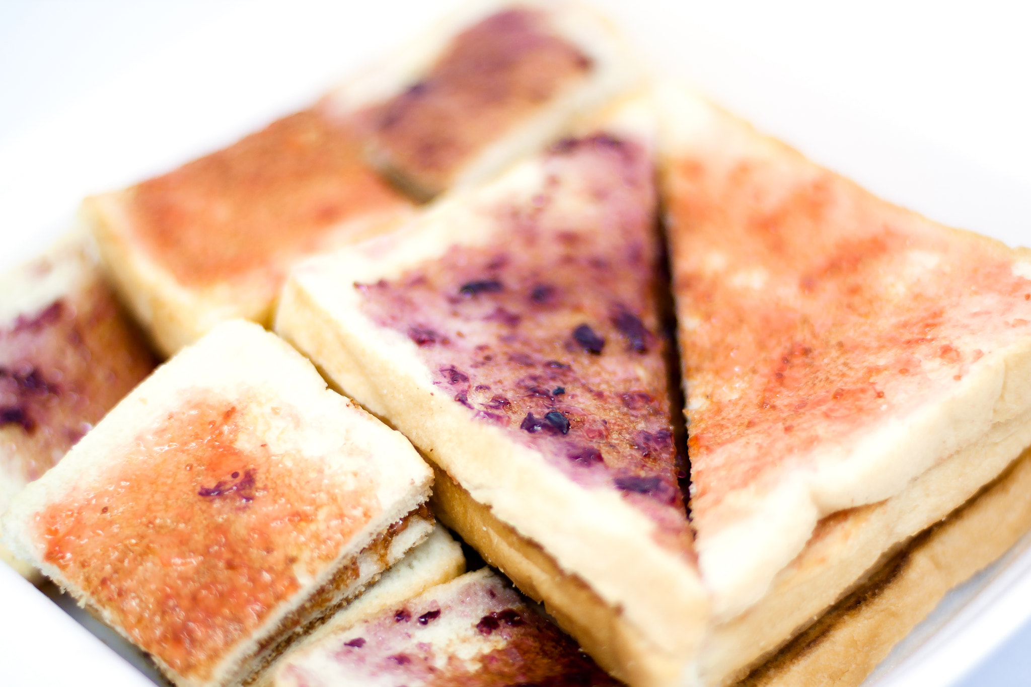 Canon EOS 50D sample photo. Slice toast bread and fruit yam photography